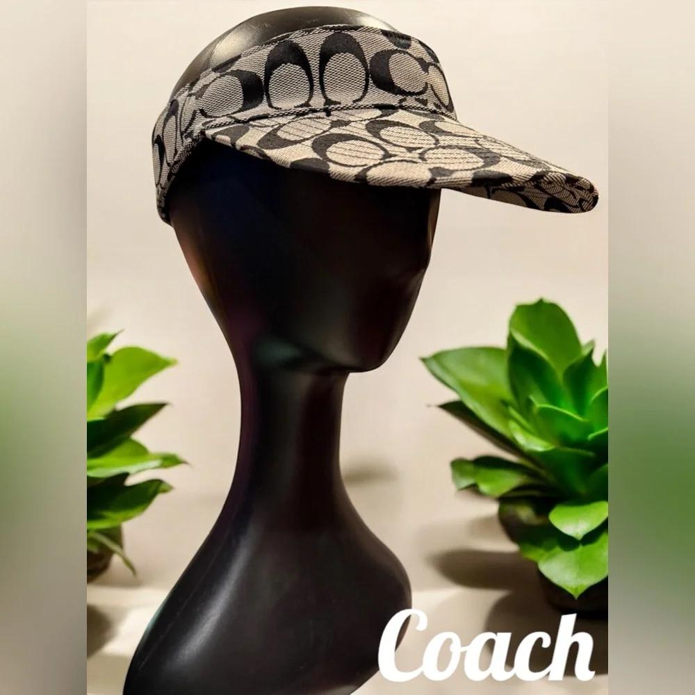 Coach black gray